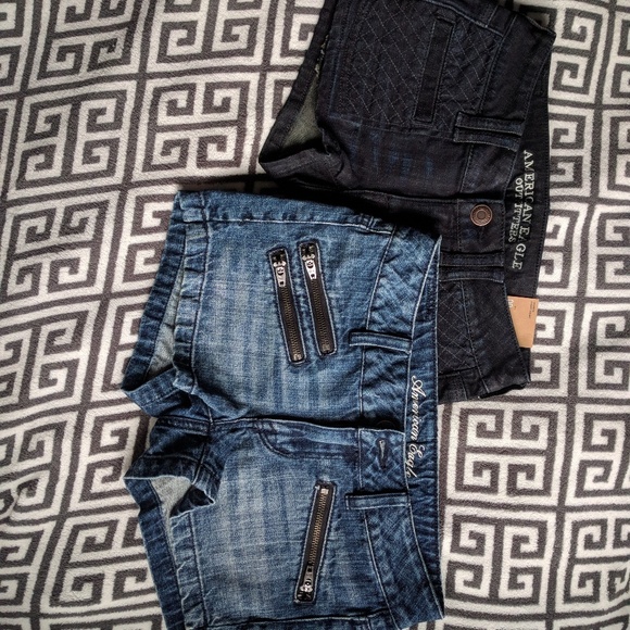 🛍️NWT FREE SHIP AEO 00 SHORT SHORTS BUNDLE🛍️ - Picture 1 of 3
